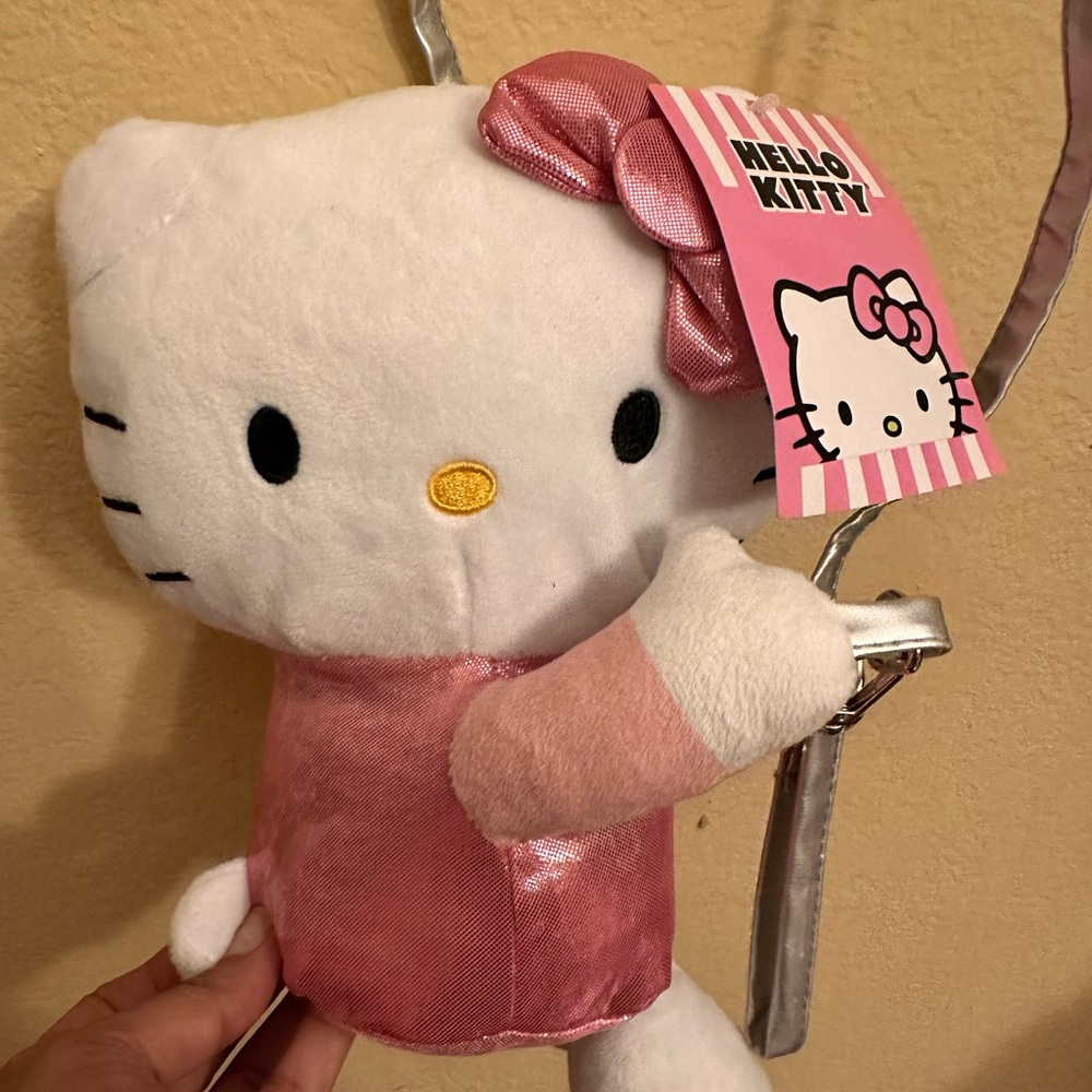Hello kitty plush purse